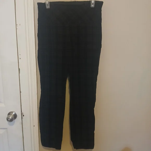 Up! Canada Mid Rise Velvet Pattern Pants - Picture 1 of 7